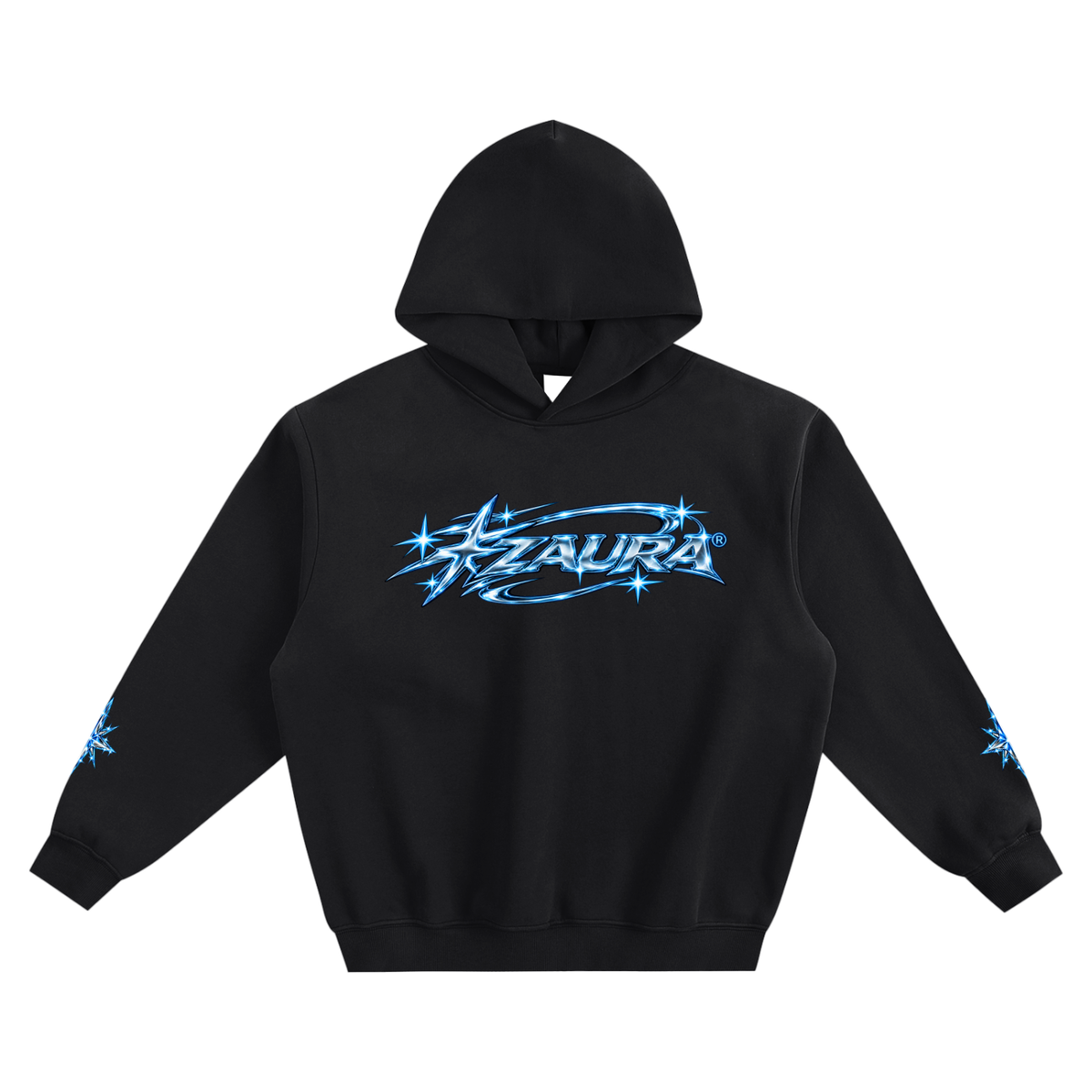 Blue Chrome Dreams Hoodie